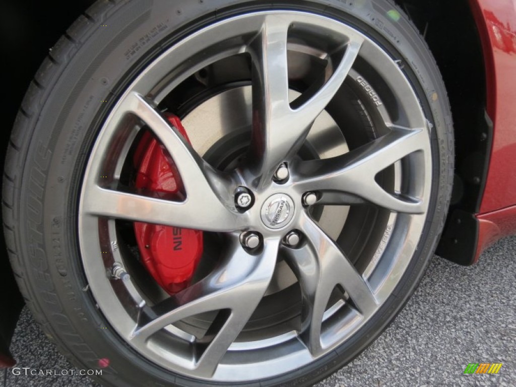 2014 Nissan 370Z Sport Touring Coupe Wheel Photo #86712990