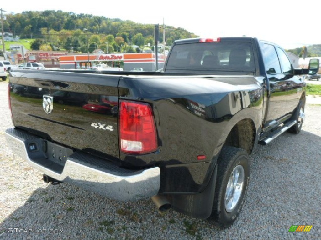 2012 Ram 3500 HD ST Crew Cab 4x4 Dually - Black / Dark Slate/Medium Graystone photo #6