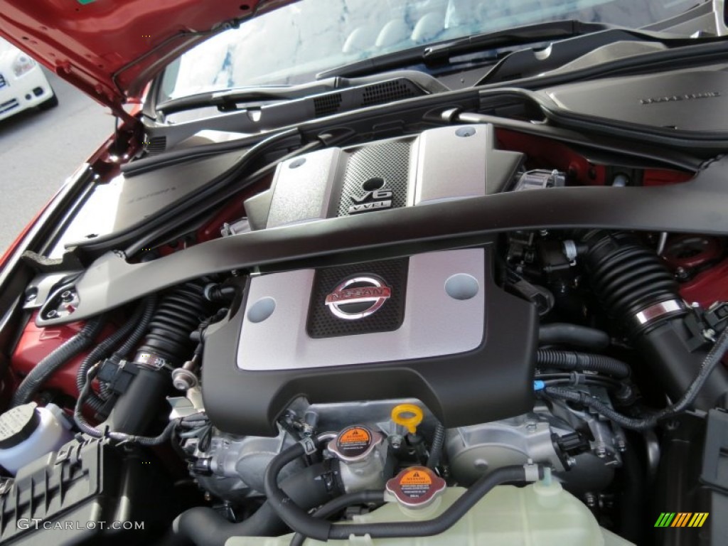 2014 Nissan 370Z Sport Touring Coupe Engine Photos