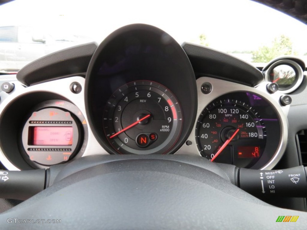 2014 Nissan 370Z Sport Touring Coupe Gauges Photo #86713104