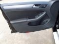 Titan Black 2014 Volkswagen Jetta TDI Sedan Door Panel