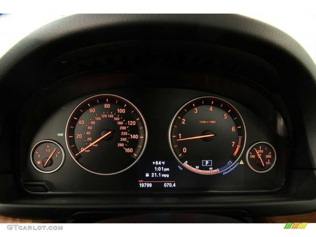 2011 BMW 5 Series 535i xDrive Sedan Gauges Photo #86714550