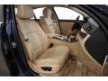 2011 BMW 5 Series Venetian Beige Interior Front Seat Photo