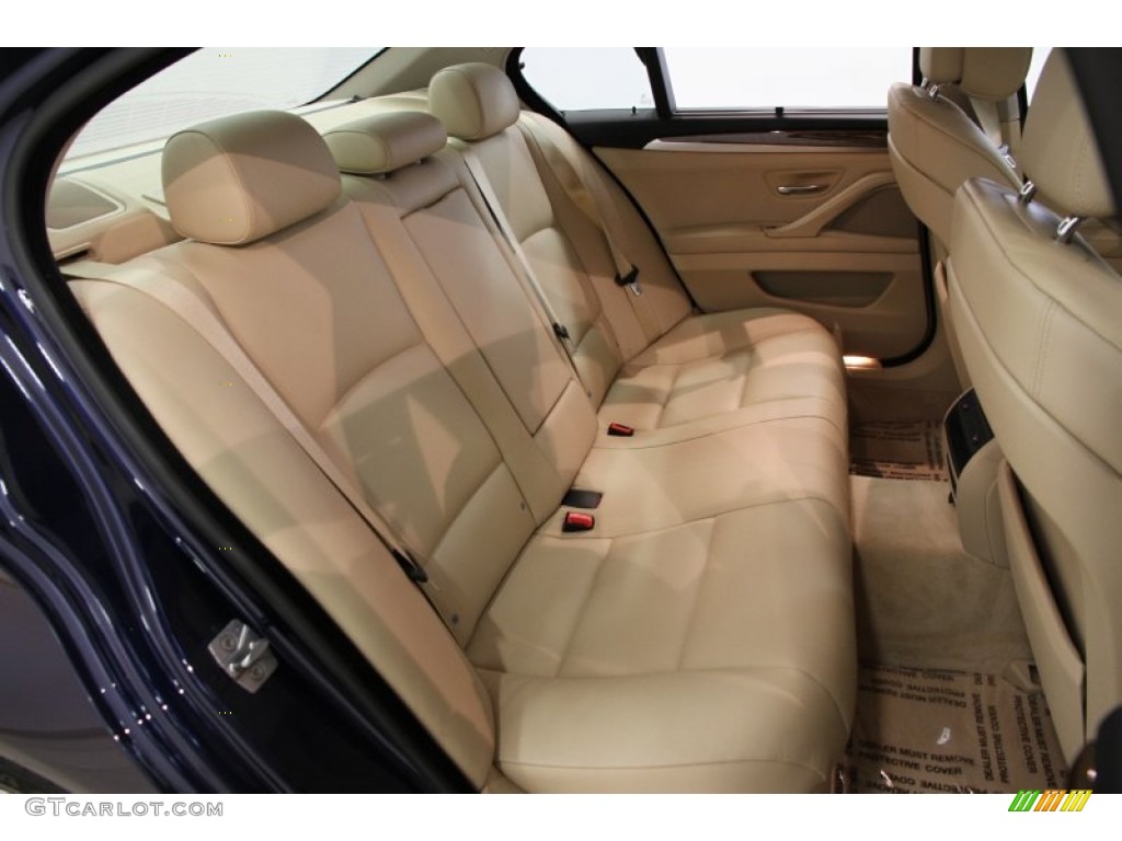 Venetian Beige Interior 2011 BMW 5 Series 535i xDrive Sedan Photo #86714995