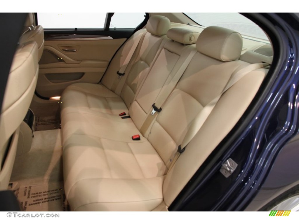 Venetian Beige Interior 2011 BMW 5 Series 535i xDrive Sedan Photo #86715009