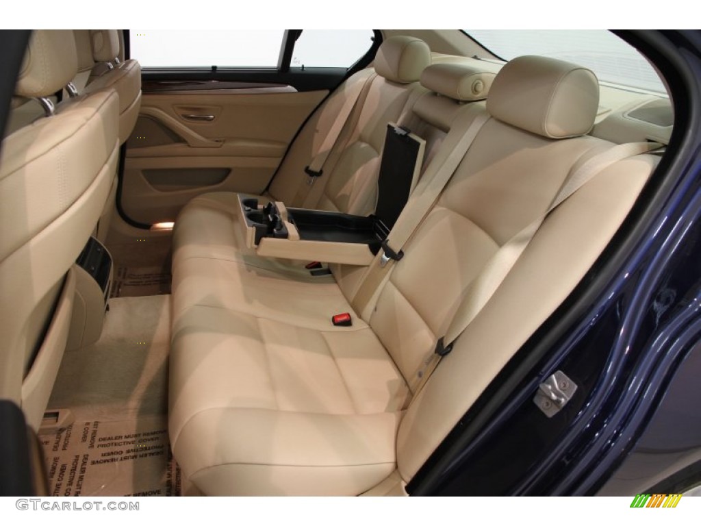 Venetian Beige Interior 2011 BMW 5 Series 535i xDrive Sedan Photo #86715033