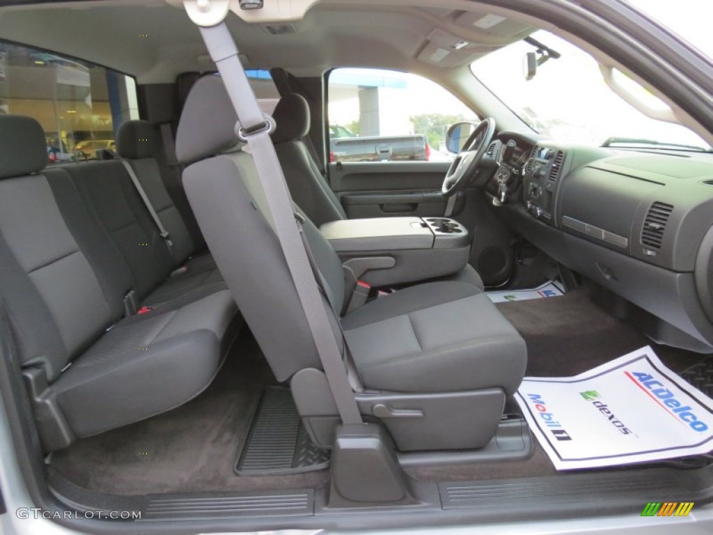 2013 Silverado 1500 LT Extended Cab - Silver Ice Metallic / Ebony photo #16