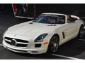 2012 designo Mystic White Mercedes-Benz SLS AMG Roadster #86676422