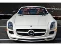 2012 designo Mystic White Mercedes-Benz SLS AMG Roadster  photo #2