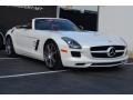 2012 designo Mystic White Mercedes-Benz SLS AMG Roadster  photo #13