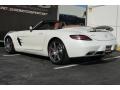 2012 designo Mystic White Mercedes-Benz SLS AMG Roadster  photo #24