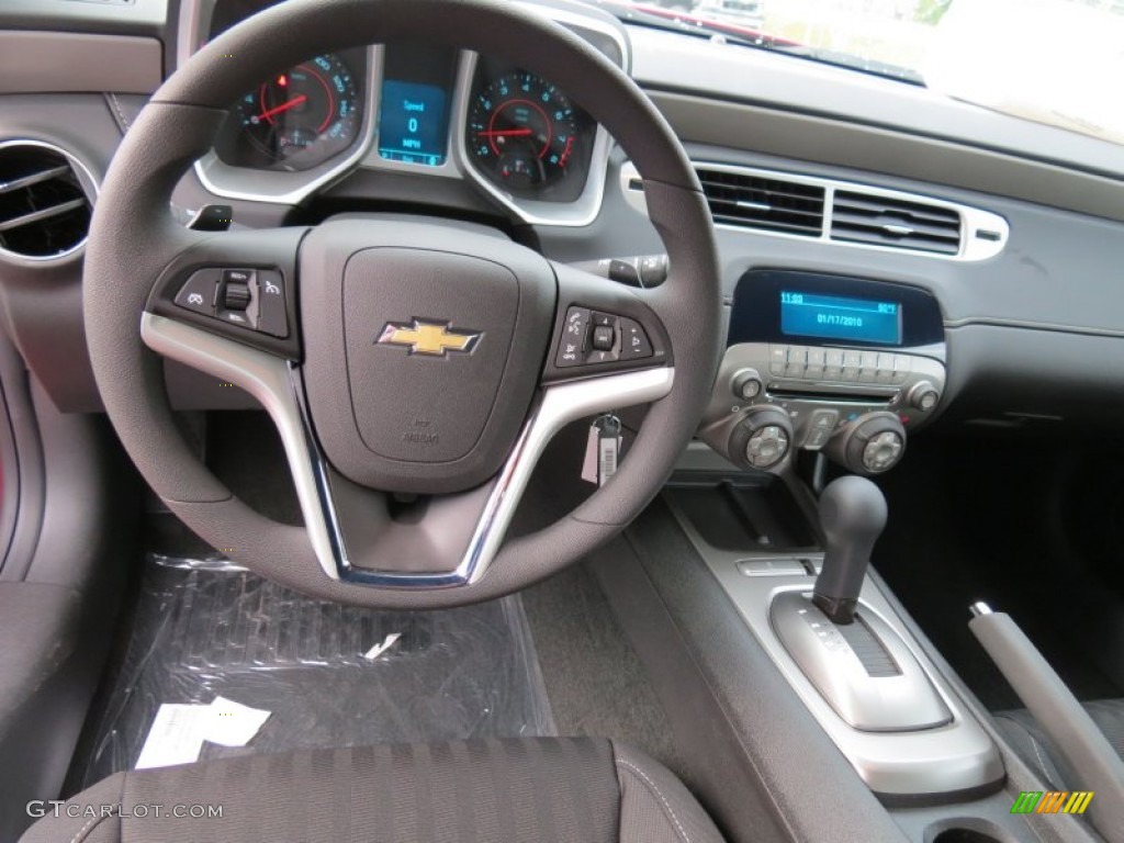 2014 Chevrolet Camaro LS Coupe Black Dashboard Photo #86719080