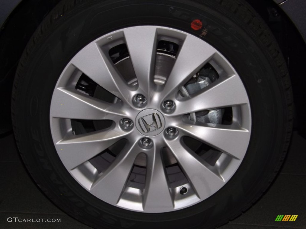 2014 Accord EX-L Sedan - Modern Steel Metallic / Black photo #3