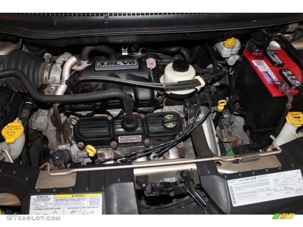 2007 Chrysler Town & Country Touring 3.8L OHV 12V V6 Engine Photo #86719410