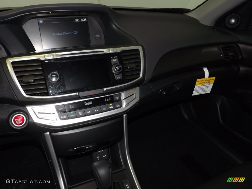 2014 Accord EX-L Sedan - Modern Steel Metallic / Black photo #13