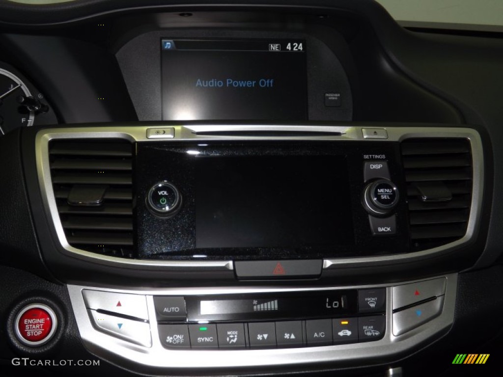 2014 Accord EX-L Sedan - Modern Steel Metallic / Black photo #16