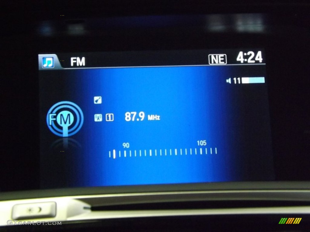 2014 Accord EX-L Sedan - Modern Steel Metallic / Black photo #17