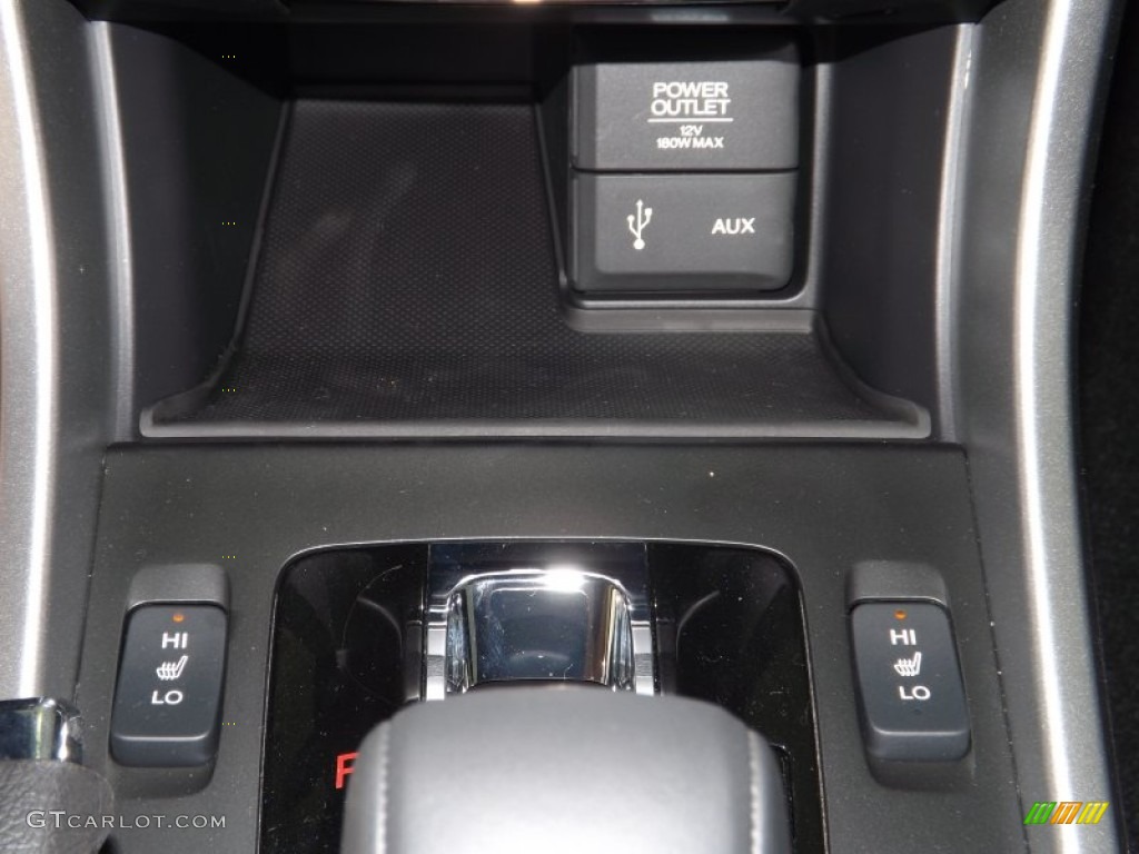 2014 Accord EX-L Sedan - Modern Steel Metallic / Black photo #23