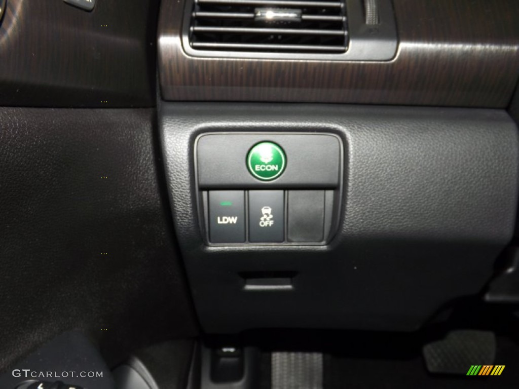 2014 Accord EX-L Sedan - Modern Steel Metallic / Black photo #29