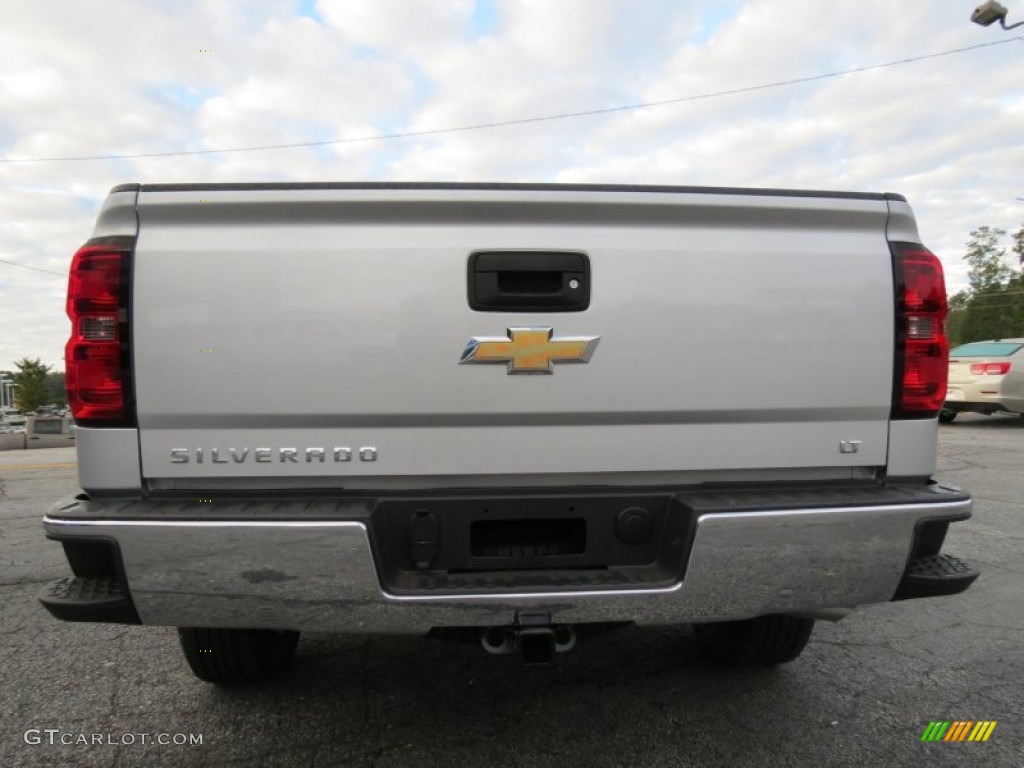 2014 Silverado 1500 LT Double Cab - Silver Ice Metallic / Jet Black photo #6