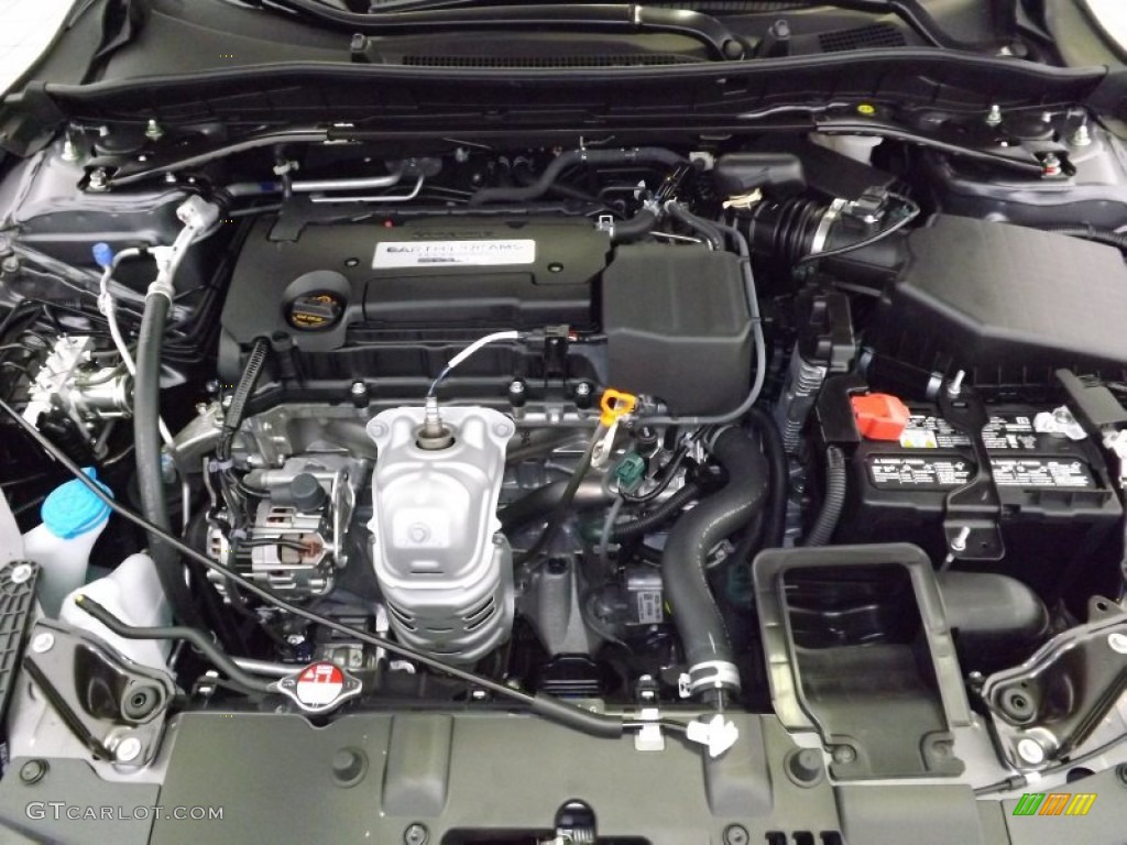 2014 Accord EX-L Sedan - Modern Steel Metallic / Black photo #37
