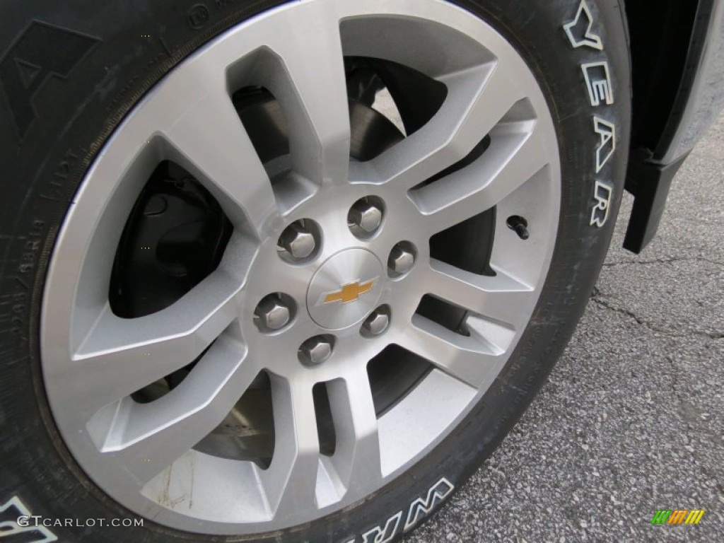 2014 Silverado 1500 LT Double Cab - Silver Ice Metallic / Jet Black photo #8