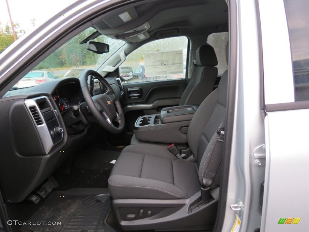2014 Silverado 1500 LT Double Cab - Silver Ice Metallic / Jet Black photo #9