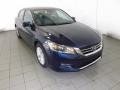 2014 Obsidian Blue Pearl Honda Accord EX-L Sedan  photo #1