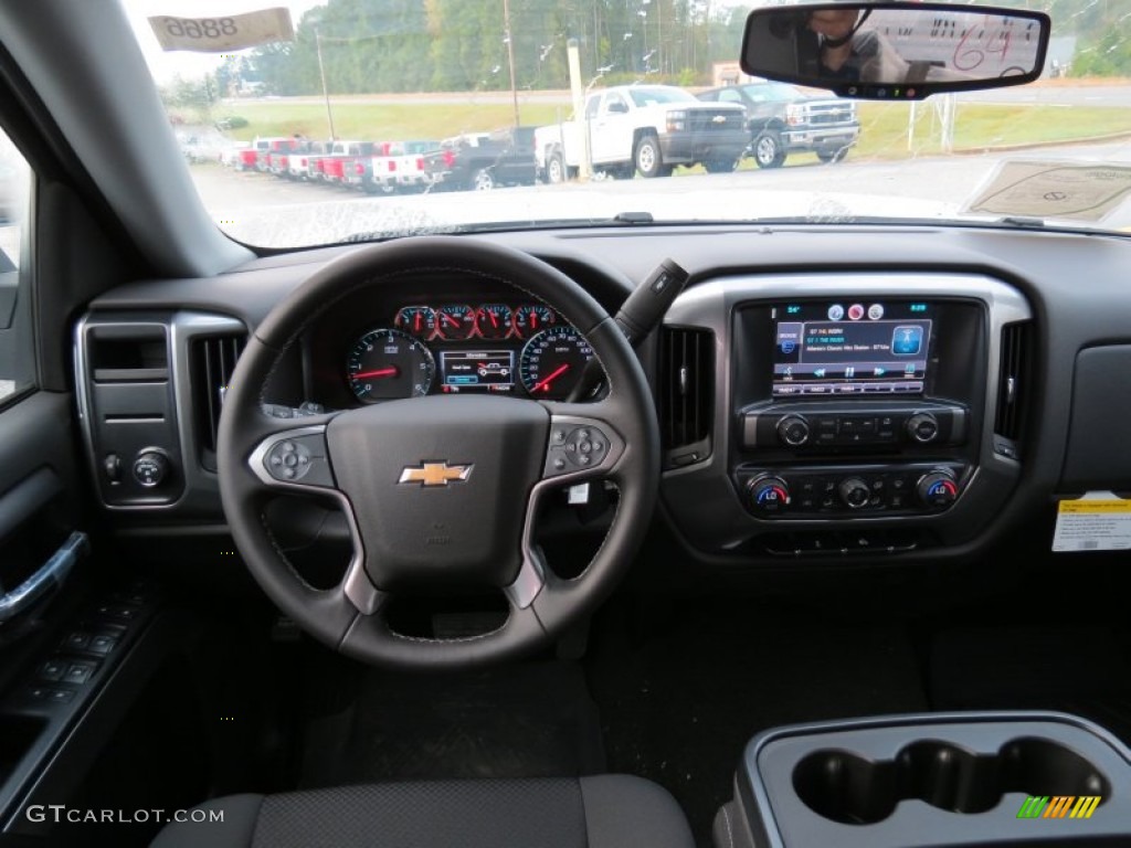 2014 Silverado 1500 LT Double Cab - Silver Ice Metallic / Jet Black photo #11