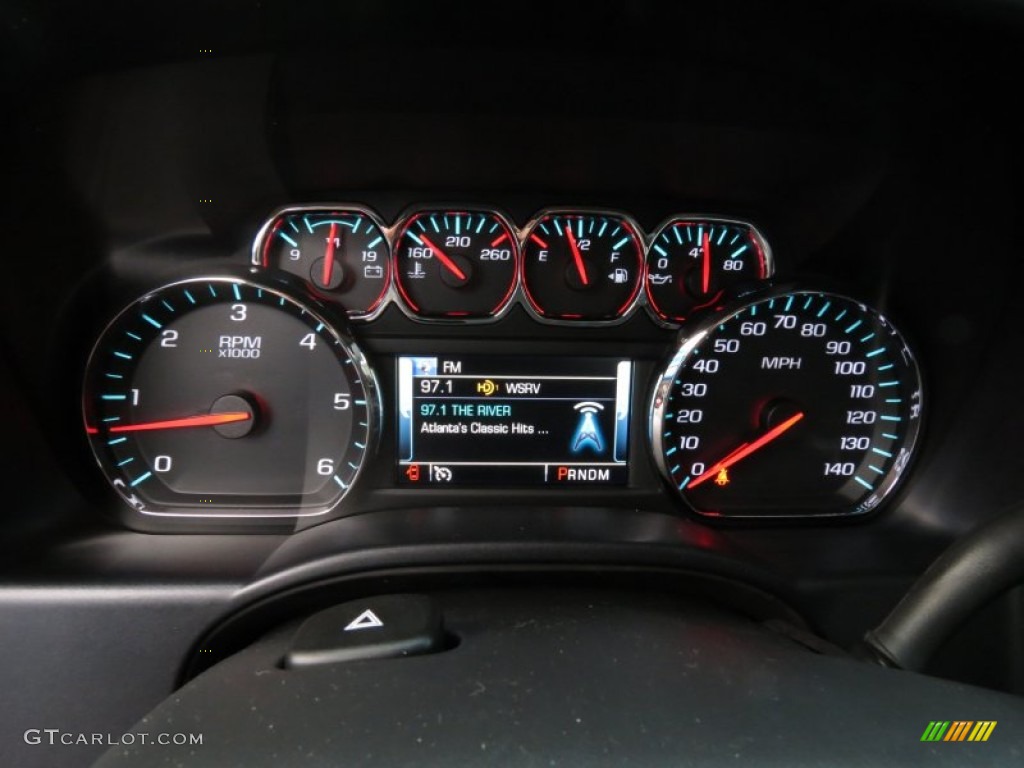 2014 Silverado 1500 LT Double Cab - Silver Ice Metallic / Jet Black photo #13