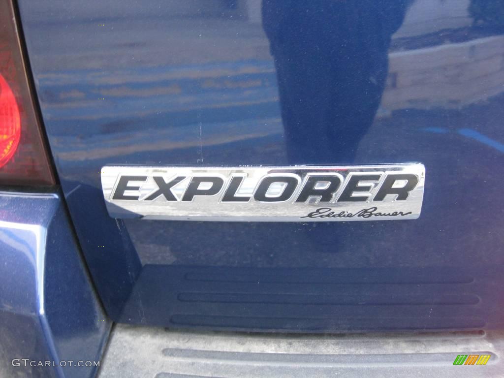 2008 Explorer Eddie Bauer - Dark Blue Pearl Metallic / Camel photo #7