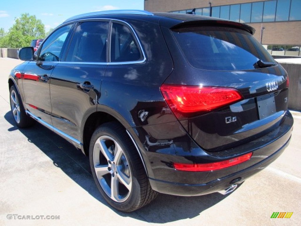 2014 Q5 3.0 TDI quattro - Phantom Black Pearl / Black photo #4