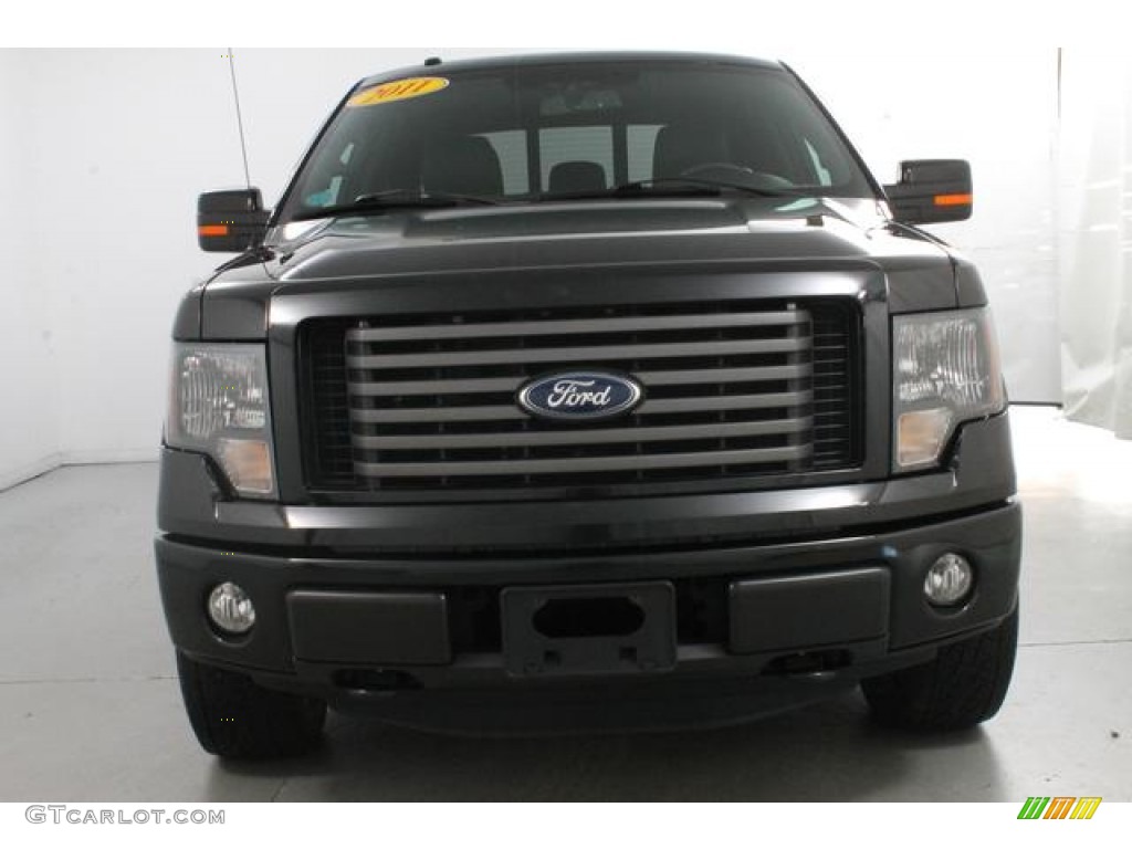 2011 F150 FX4 SuperCrew 4x4 - Tuxedo Black Metallic / Black photo #3