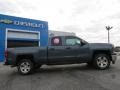 2014 Blue Granite Metallic Chevrolet Silverado 1500 LTZ Z71 Double Cab 4x4  photo #7