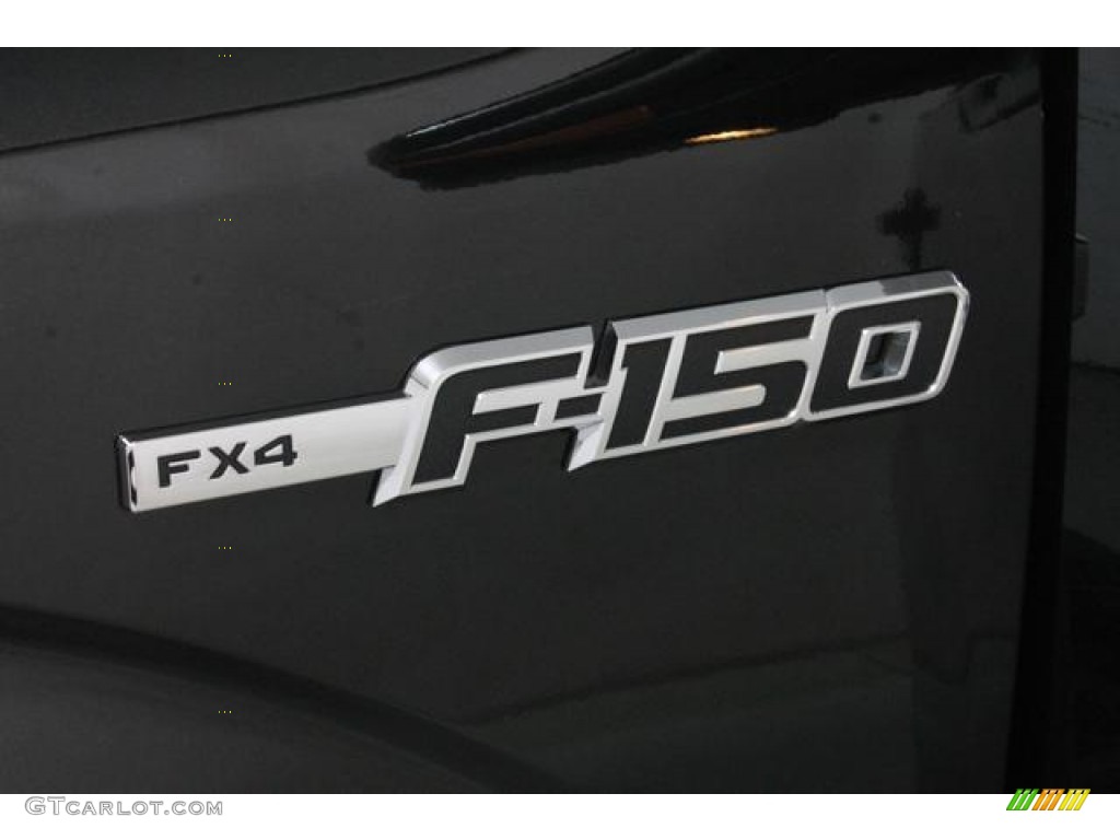 2011 F150 FX4 SuperCrew 4x4 - Tuxedo Black Metallic / Black photo #15