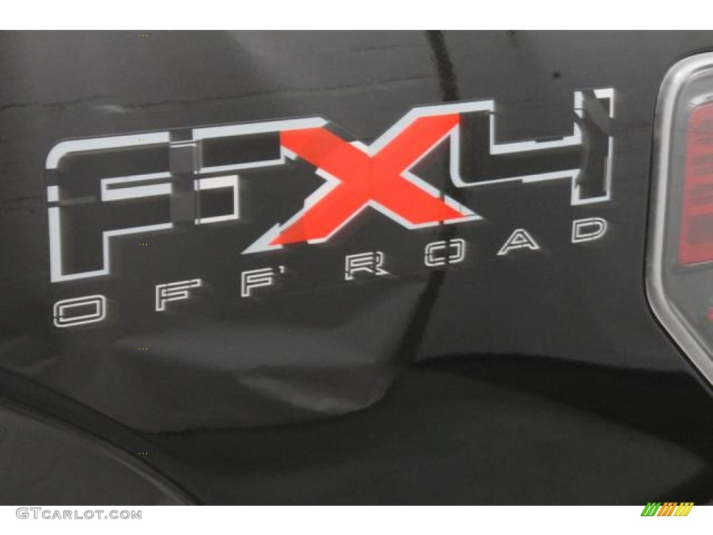 2011 F150 FX4 SuperCrew 4x4 - Tuxedo Black Metallic / Black photo #16
