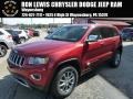 2014 Deep Cherry Red Crystal Pearl Jeep Grand Cherokee Limited 4x4  photo #1