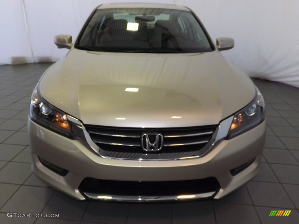 2014 Accord EX Sedan - Champagne Frost Pearl / Ivory photo #2