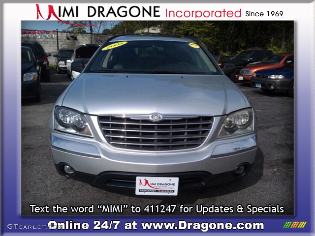 2005 Pacifica Touring AWD - Bright Silver Metallic / Dark Slate Gray photo #2