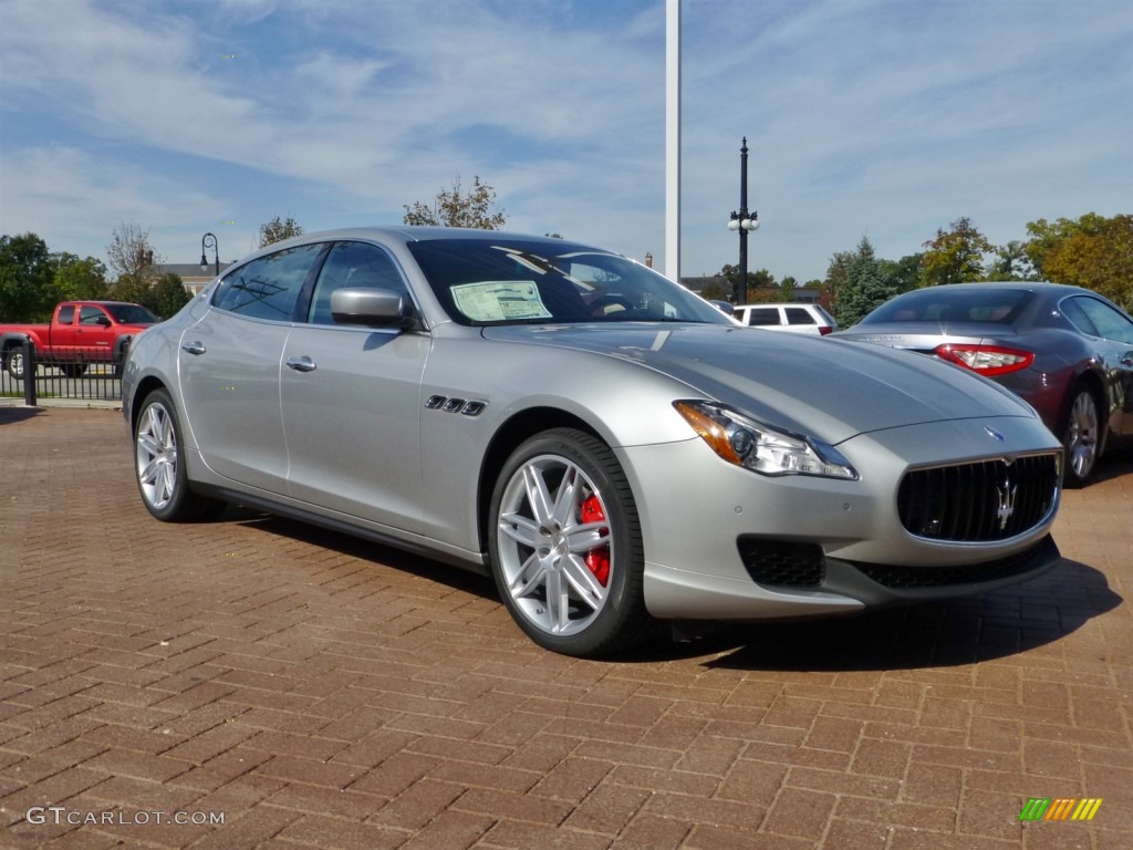 Grigio Metallo (Silver Metallic) 2014 Maserati Quattroporte S Q4 AWD Exterior Photo #86722019