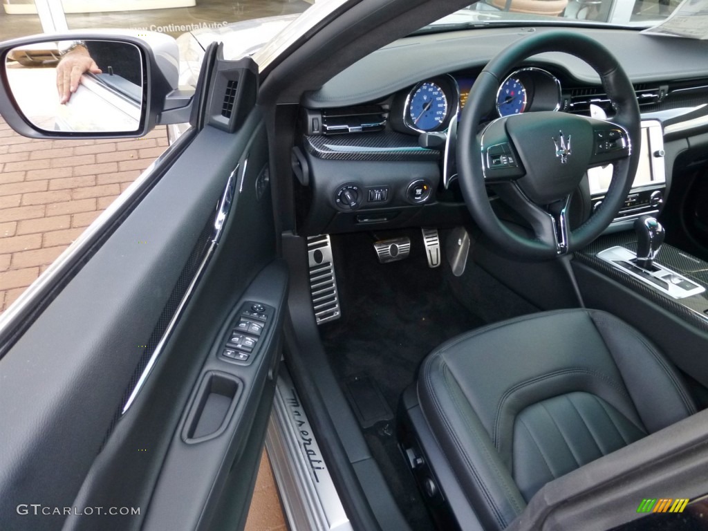 Nero Interior 2014 Maserati Quattroporte S Q4 AWD Photo #86722125