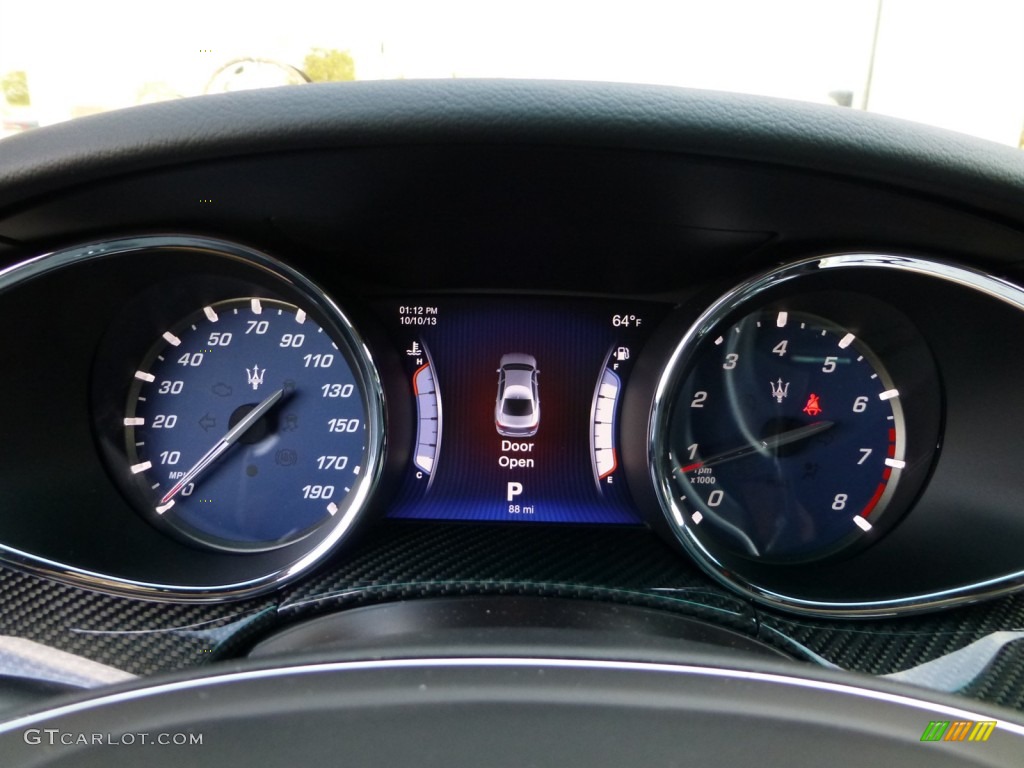 2014 Maserati Quattroporte S Q4 AWD Gauges Photo #86722302