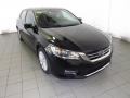 2014 Crystal Black Pearl Honda Accord EX-L Sedan  photo #1