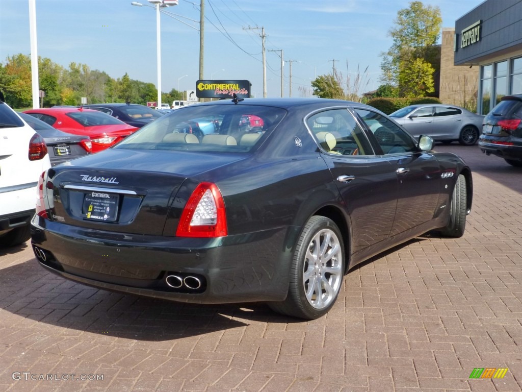 2009 Quattroporte  - Verde Deep Emerald (Green) / Sabbia photo #6