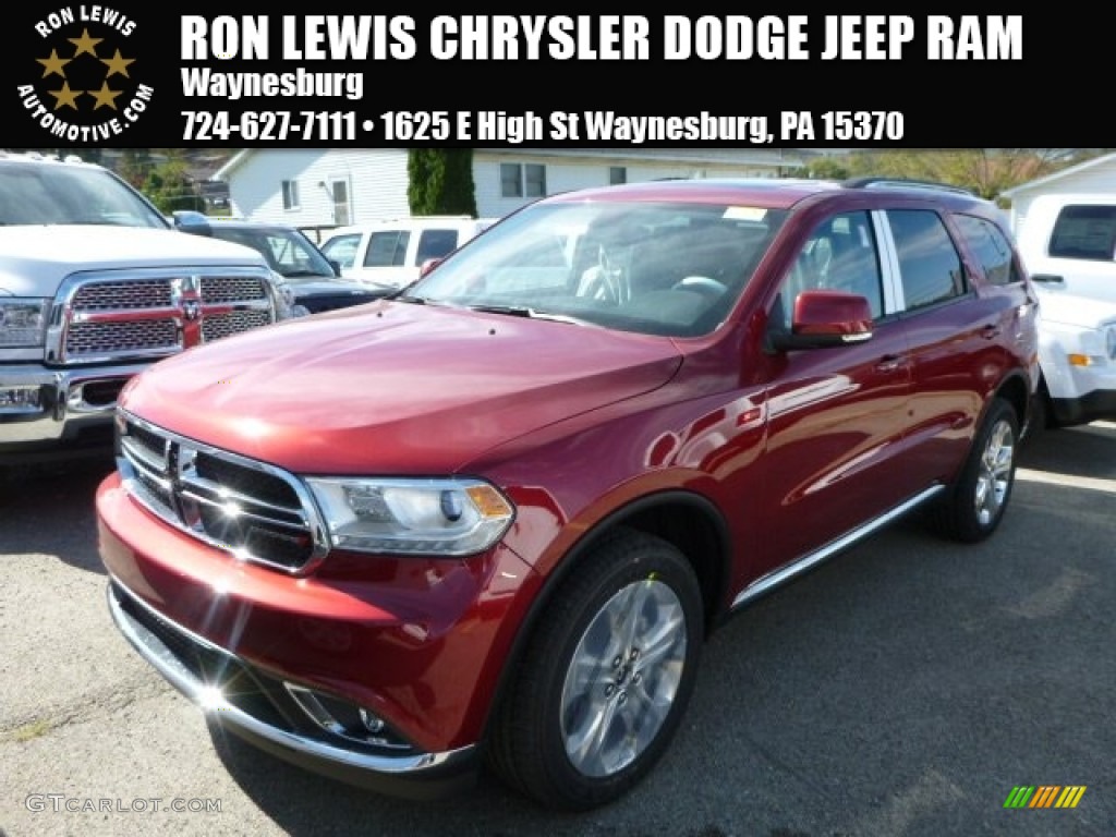 2014 Durango Limited AWD - Deep Cherry Red Crystal Pearl / Black photo #1