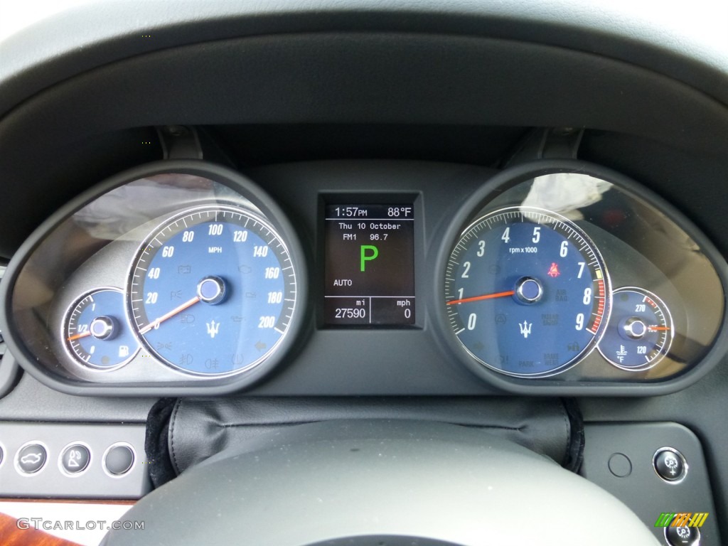 2009 Maserati Quattroporte Standard Quattroporte Model Gauges Photo #86723250