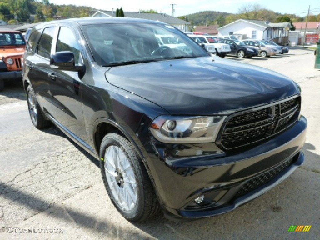 Brilliant Black Crystal Pearl 2014 Dodge Durango R/T AWD Exterior Photo #86723400