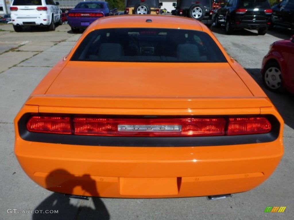Header Orange 2014 Dodge Challenger R/T Exterior Photo #86723547