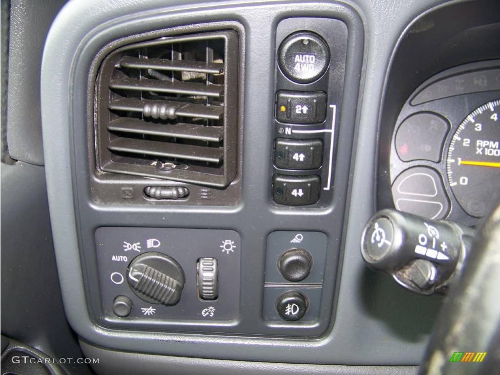 2005 Sierra 1500 SLE Extended Cab 4x4 - Sport Red Metallic / Pewter photo #11