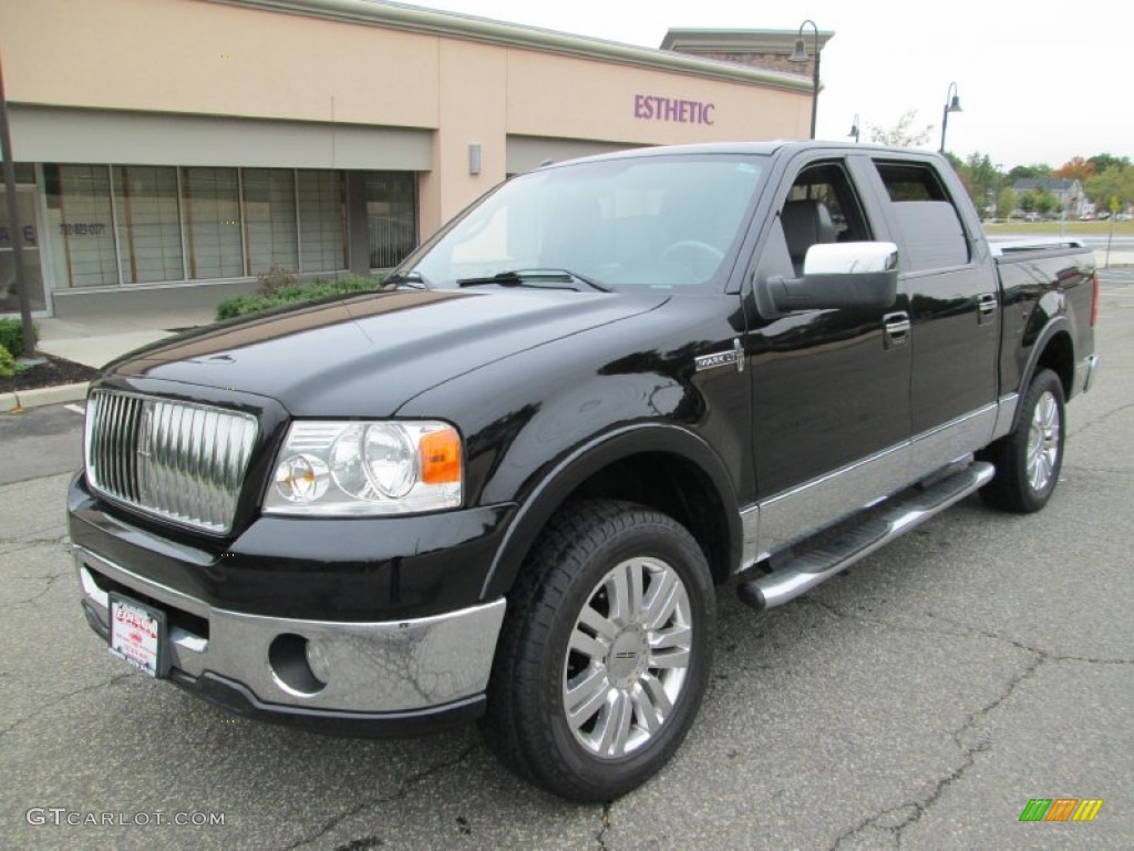 2006 Mark LT SuperCrew 4x4 - Black / Dove Grey photo #2